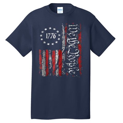 We The People American History 1776 Independence Day Vintage Tall T-Shirt