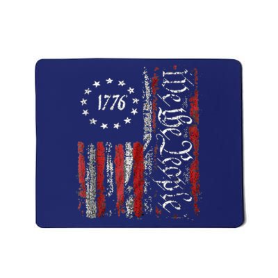 We The People American History 1776 Independence Day Vintage Mousepad