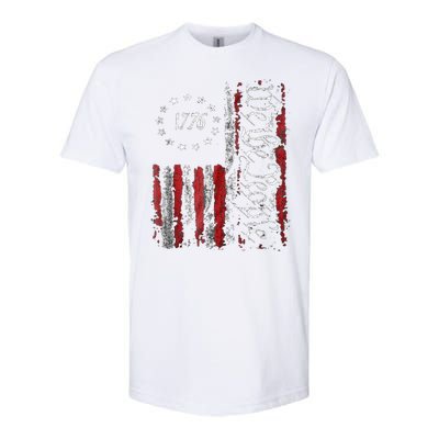 We The People American History 1776 Independence Day Vintage Softstyle® CVC T-Shirt