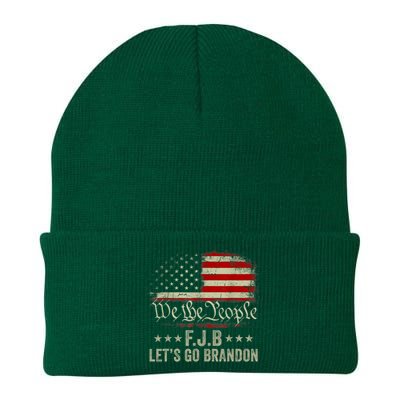 We The People FJB Let's Go Brandon Knit Cap Winter Beanie