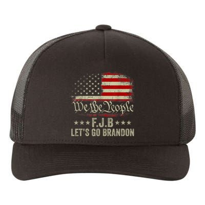 We The People FJB Let's Go Brandon Yupoong Adult 5-Panel Trucker Hat