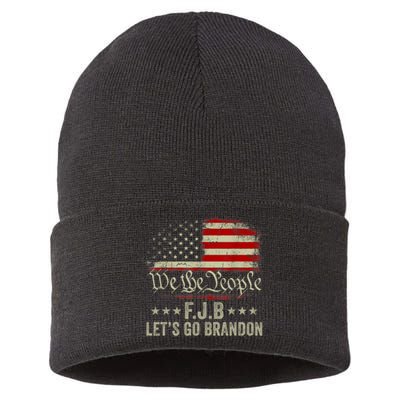 We The People FJB Let's Go Brandon Sustainable Knit Beanie