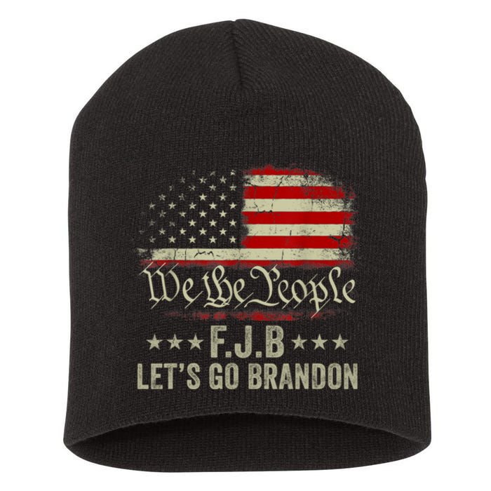 We The People FJB Let's Go Brandon Short Acrylic Beanie