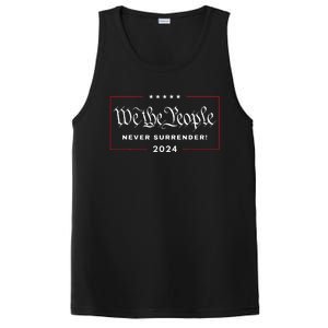 We The People Never Surrender! 4th Of July 2024 Usa Maga PosiCharge Competitor Tank