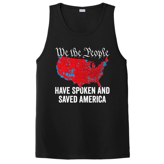 We The People Have Spoken And Saved America PosiCharge Competitor Tank