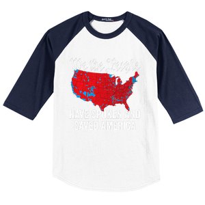 We The People Have Spoken And Saved America Baseball Sleeve Shirt