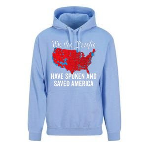 We The People Have Spoken And Saved America Unisex Surf Hoodie