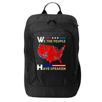 We The People Have Spoken Map Of 2024 Election Results City Backpack