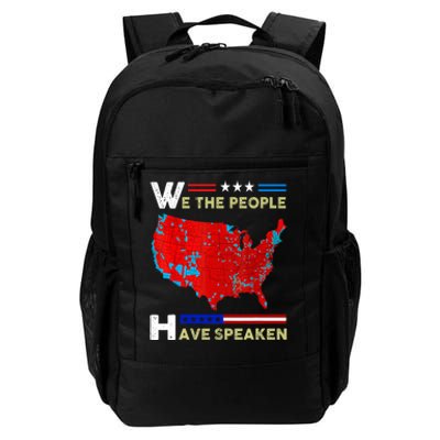 We The People Have Spoken Map Of 2024 Election Results Daily Commute Backpack