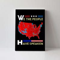 We The People Have Spoken Map Of 2024 Election Results Canvas