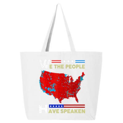 We The People Have Spoken Map Of 2024 Election Results 25L Jumbo Tote