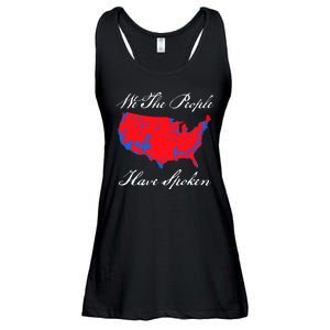 We The People Have Spoken 2024 Election Map Ladies Essential Flowy Tank