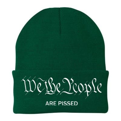 We The People Are Pissed Off Founding Fathers American Knit Cap Winter Beanie