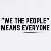 We The People Means Everyone Equality Equal Rights America Long Sleeve Shirt