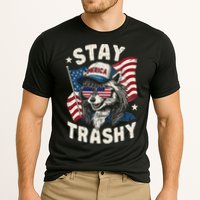 White Trash Party Attire Redneck Raccoon Stay Trashy Usa Cooling Performance Crew T-Shirt