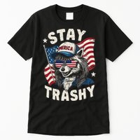 White Trash Party Attire Redneck Raccoon Stay Trashy Usa Tall T-Shirt