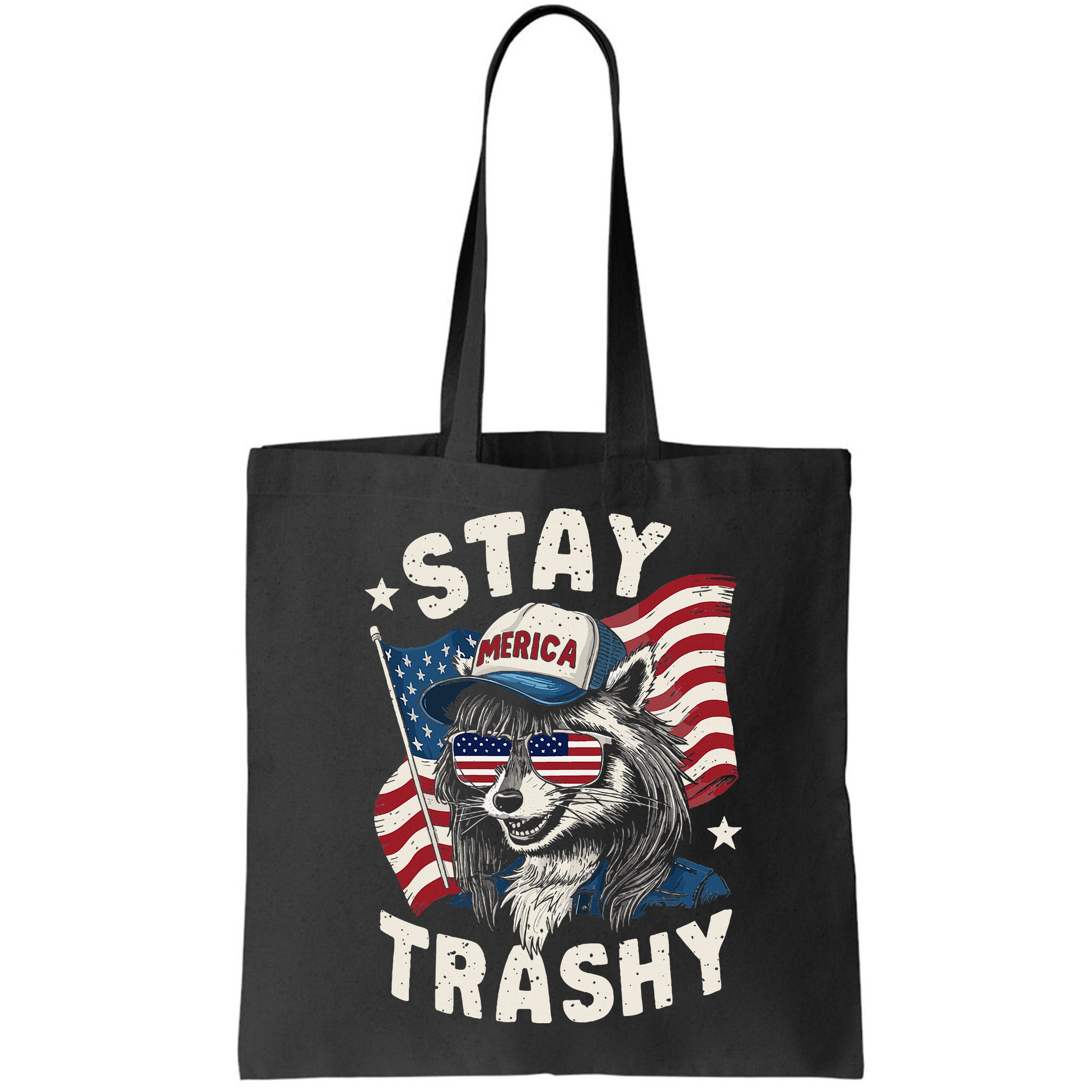 White Trash Party Attire Redneck Raccoon Stay Trashy Usa Bag