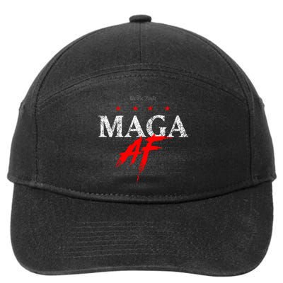 We The People Maga Af 7-Panel Snapback Hat