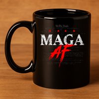 We The People Maga Af 11oz C Handle Ceramic Mug