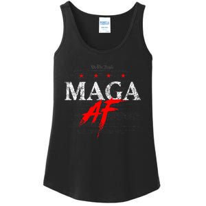 We The People Maga Af Ladies Essential Tank