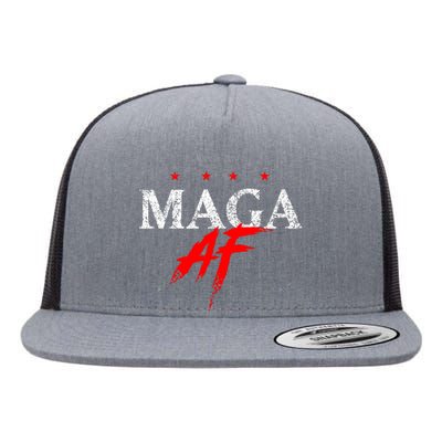 We The People Maga Af Flat Bill Trucker Hat