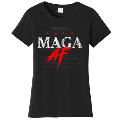 We The People Maga Af Women's T-Shirt