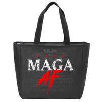 We The People Maga Af Zip Tote Bag