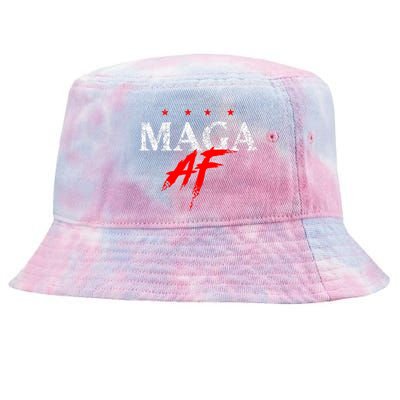 We The People Maga Af Tie-Dyed Bucket Hat