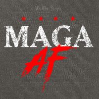 We The People Maga Af Cotton Canvas Backpack