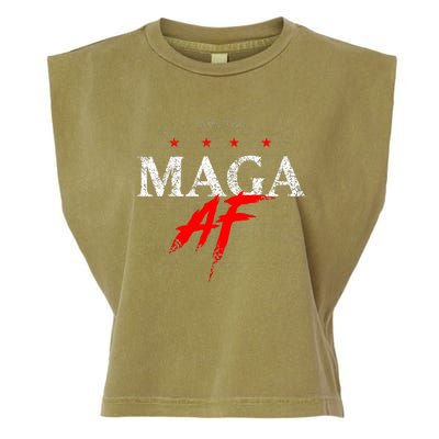 We The People Maga Af Garment-Dyed Women's Muscle Tee