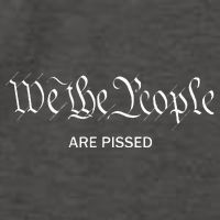 We The People Are Pissed Off Founding Fathers American Vector Backpack
