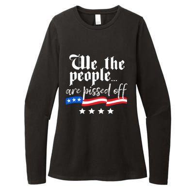 We The People Are Pissed Off Constitution Freedom Gift Womens CVC Long Sleeve Shirt