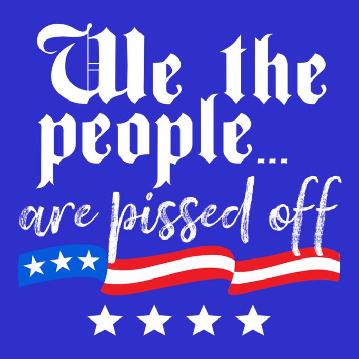 We The People Are Pissed Off Constitution Freedom Gift Womens Tank Top