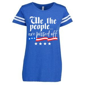 We The People Are Pissed Off Constitution Freedom Gift Enza Ladies Jersey Football T-Shirt