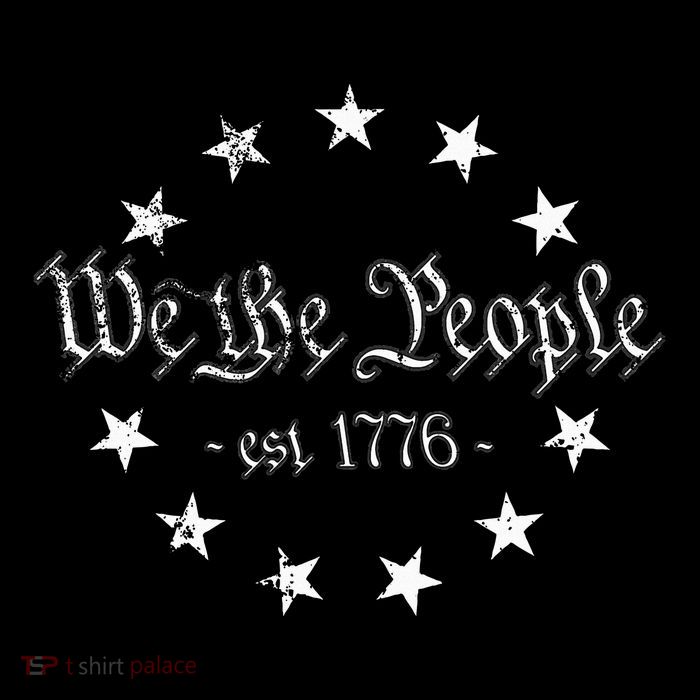 We The People Betsy Ross Flag 4th Of July Us Constitution Tall T-Shirt