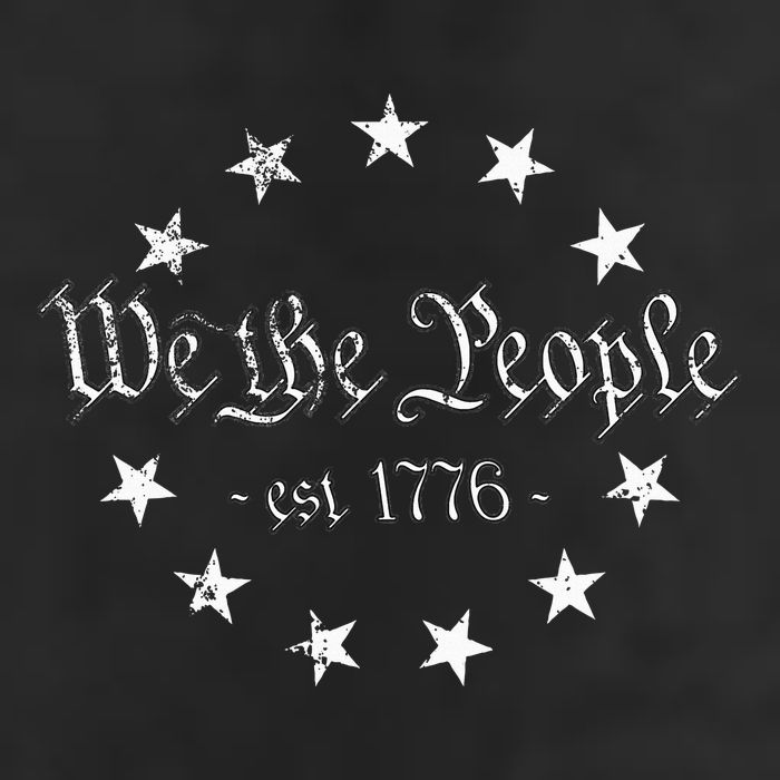 We The People Betsy Ross Flag 4th Of July Us Constitution Golf Towel