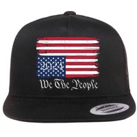 We The People 2024 Distressed Usa Flag Save Our Republic Save Our Constitution Flatbill Hat