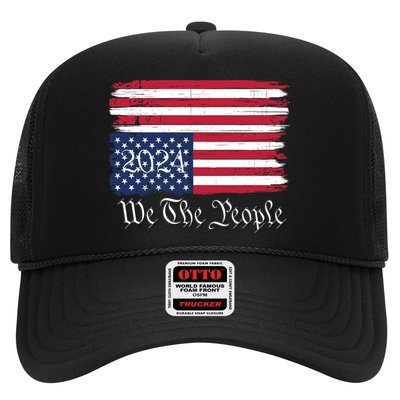 We The People 2024 Distressed Usa Flag Save Our Republic Save Our Constitution Hat