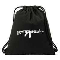 We The People Ar15 Drawstring Bag