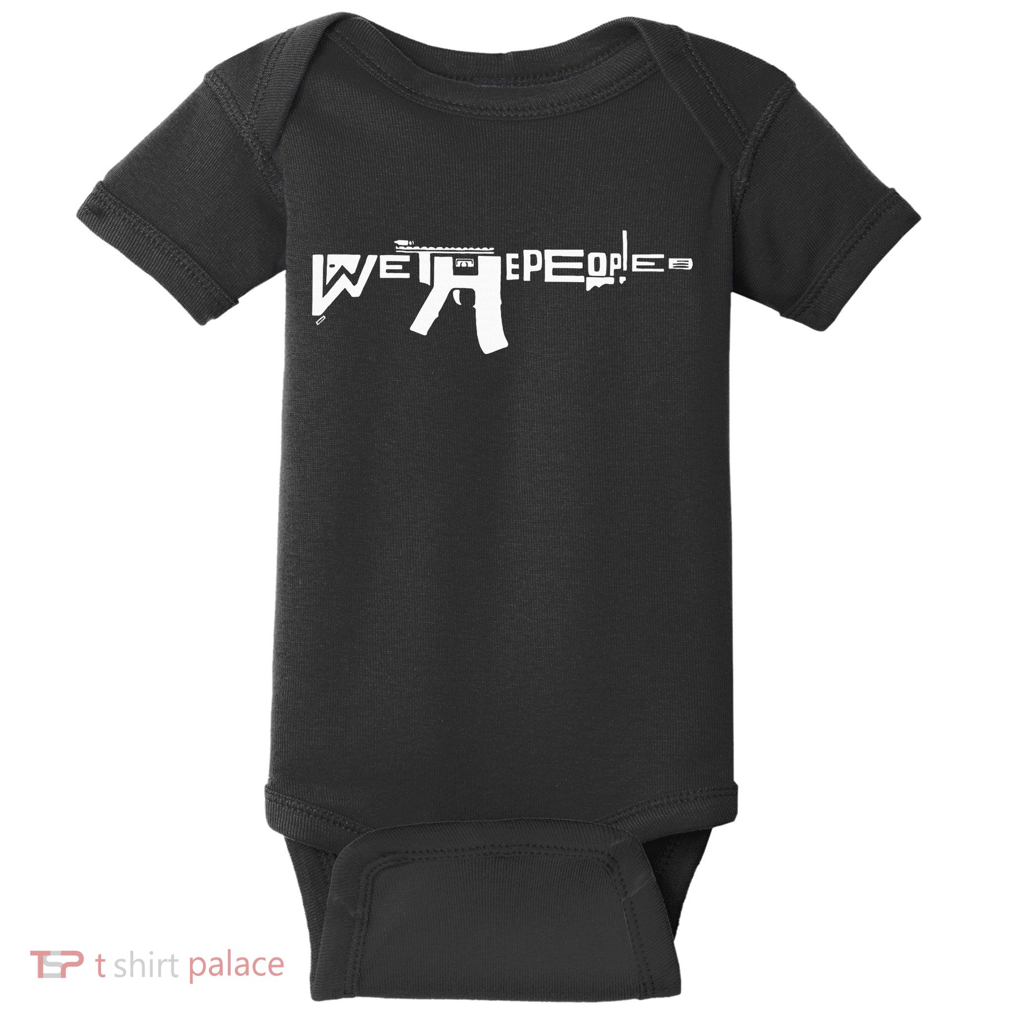 We The People Ar15 Baby Bodysuit