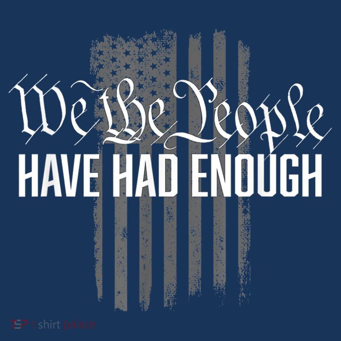 We The People Have Had Enough Sustainable Bucket Hat