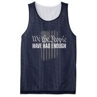 We The People Have Had Enough Mesh Reversible Basketball Jersey Tank