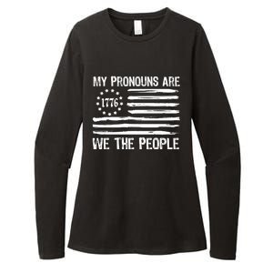 We The People 1776 Usa Gift Womens CVC Long Sleeve Shirt