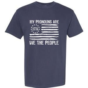 We The People 1776 Usa Gift Garment-Dyed Heavyweight T-Shirt