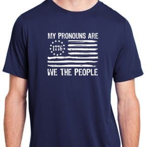 We The People 1776 Usa Gift Adult ChromaSoft Performance T-Shirt