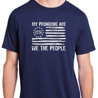 We The People 1776 Usa Gift Adult ChromaSoft Performance T-Shirt