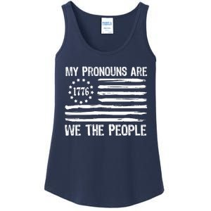 We The People 1776 Usa Gift Ladies Essential Tank