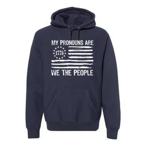 We The People 1776 Usa Gift Premium Hoodie