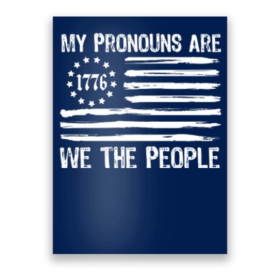 We The People 1776 Usa Gift Poster