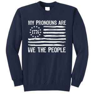 We The People 1776 Usa Gift Tall Sweatshirt